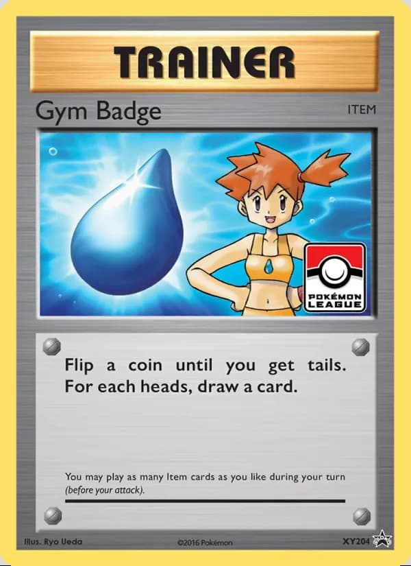 Gym Badge — XY Cartas de promoción #XY204