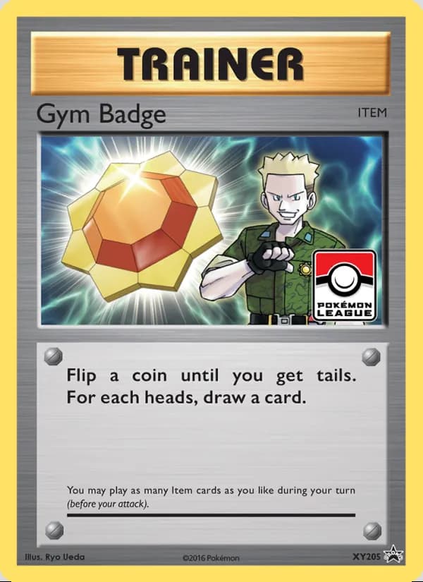 Gym Badge — XY Cartas de promoción #XY205