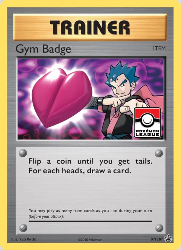 Gym Badge — XY Cartas de promoción #XY207