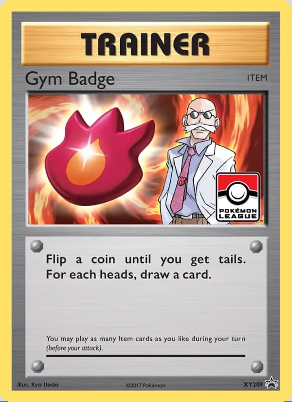 Gym Badge — XY Cartas de promoción #XY209