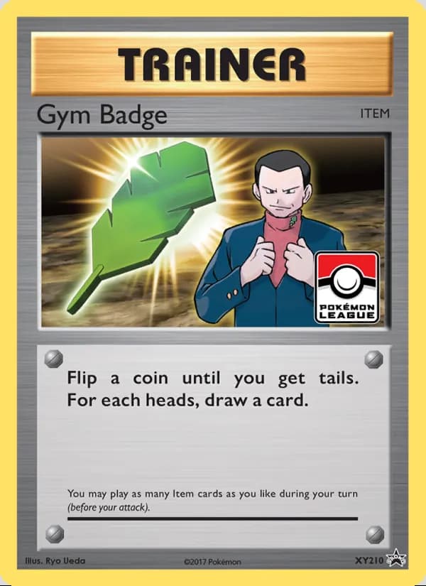 Gym Badge — XY Cartas de promoción #XY210
