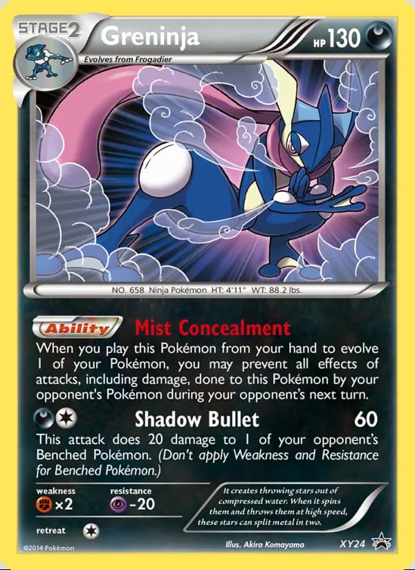 Greninja — XY Black Star Promos #XY24