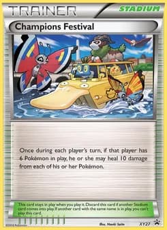 Champions Festival — XY Cartas de promoción #XY27