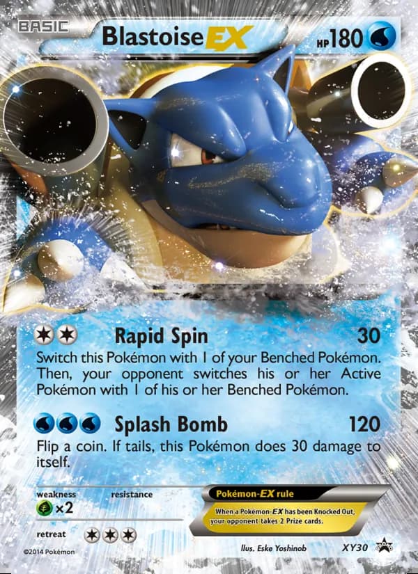 Blastoise EX — XY Cartas de promoción #XY30
