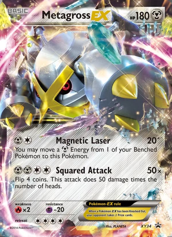 Metagross EX — XY Black Star Promos #XY34