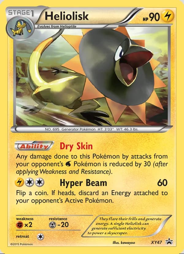 Heliolisk — XY Black Star Promos #XY47