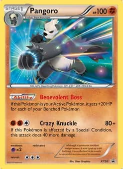 Pangoro — XY Cartas de promoción #XY50