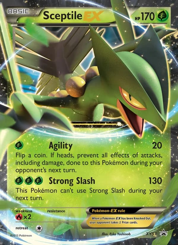 Sceptile EX — XY Black Star Promos #XY53