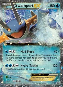 Swampert EX — XY Cartas de promoción #XY55