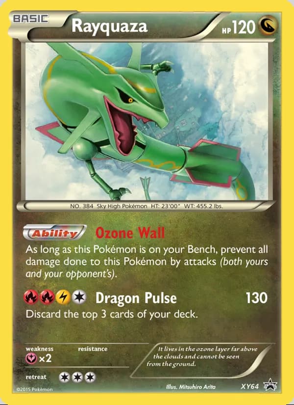 Rayquaza — XY Black Star Promos #XY64