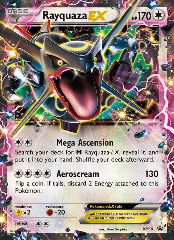Rayquaza EX — XY Black Star Promos #XY69