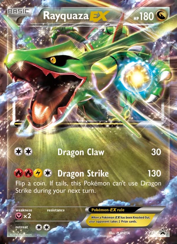 Rayquaza EX — XY Cartas de promoción #XY73