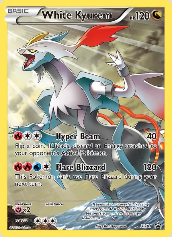 White Kyurem — XY Black Star Promos #XY81