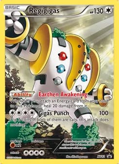Regigigas — XY Cartas de promoción #XY82
