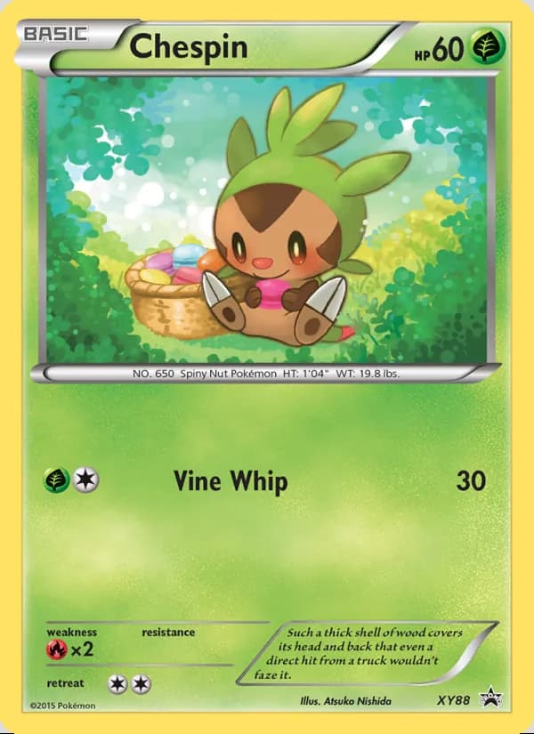 Chespin — XY Black Star Promos #XY88