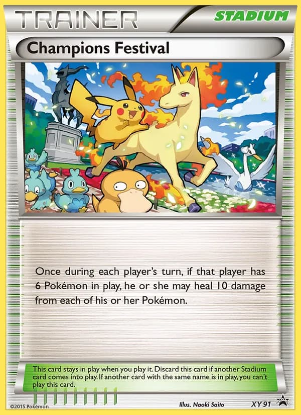 Champions Festival — XY Black Star Promos #XY91