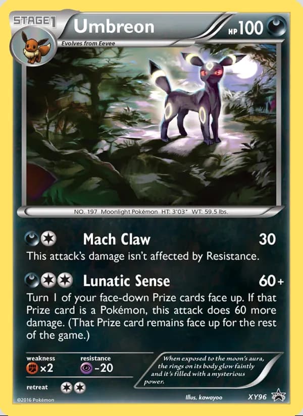 Umbreon — XY Black Star Promos #XY96