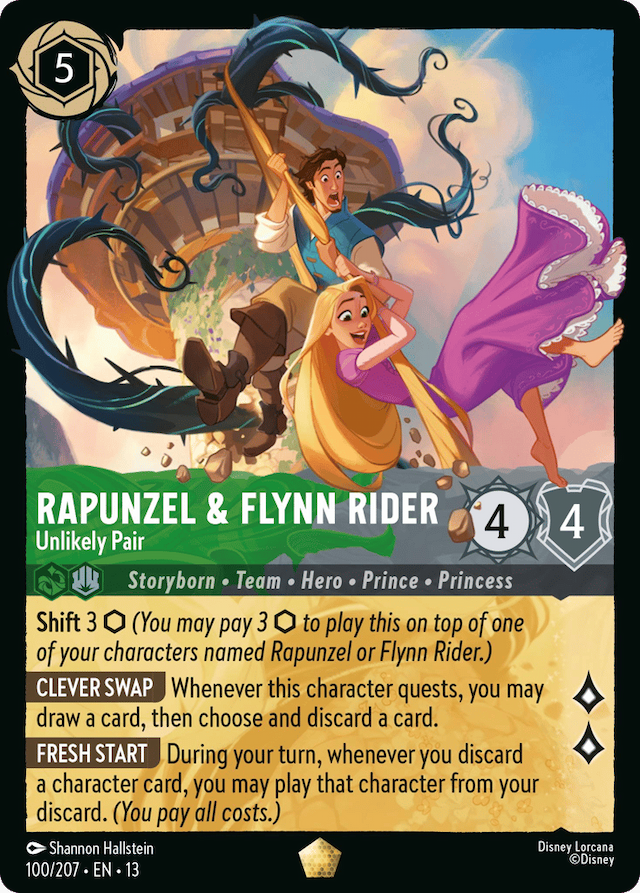 Rapunzel & Flynn Rider — Attack of the Vine! #100