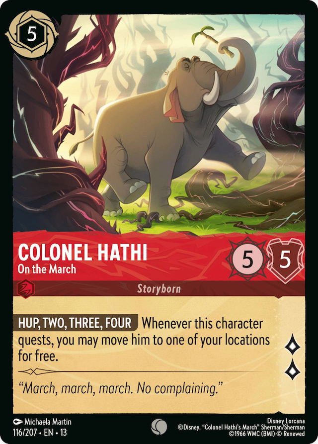 Colonel Hathi — Attack of the Vine! #116