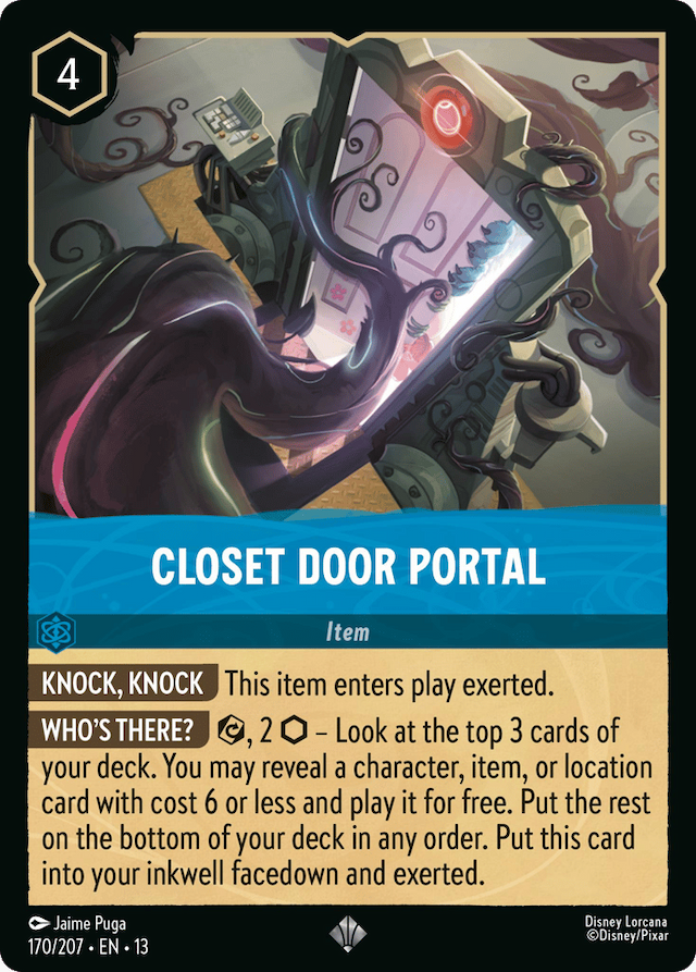 Closet Door Portal — Attack of the Vine! #170