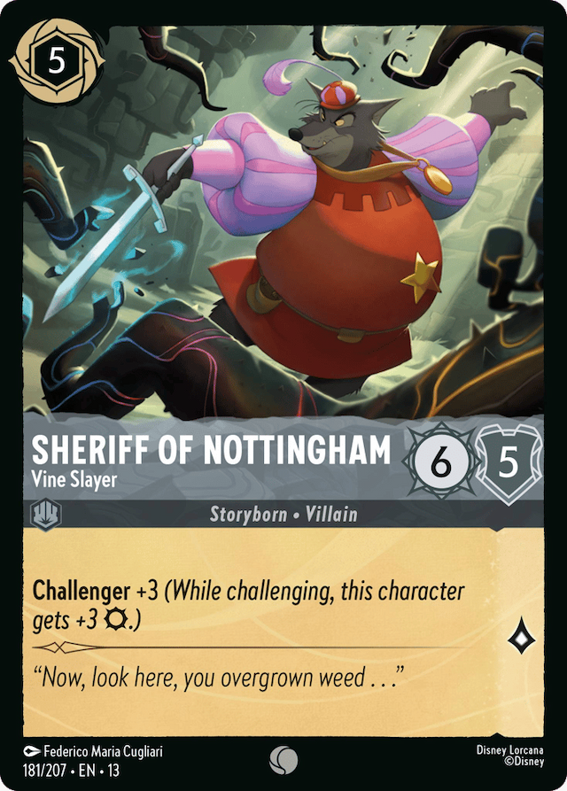Sheriff of Nottingham — Attack of the Vine! #181