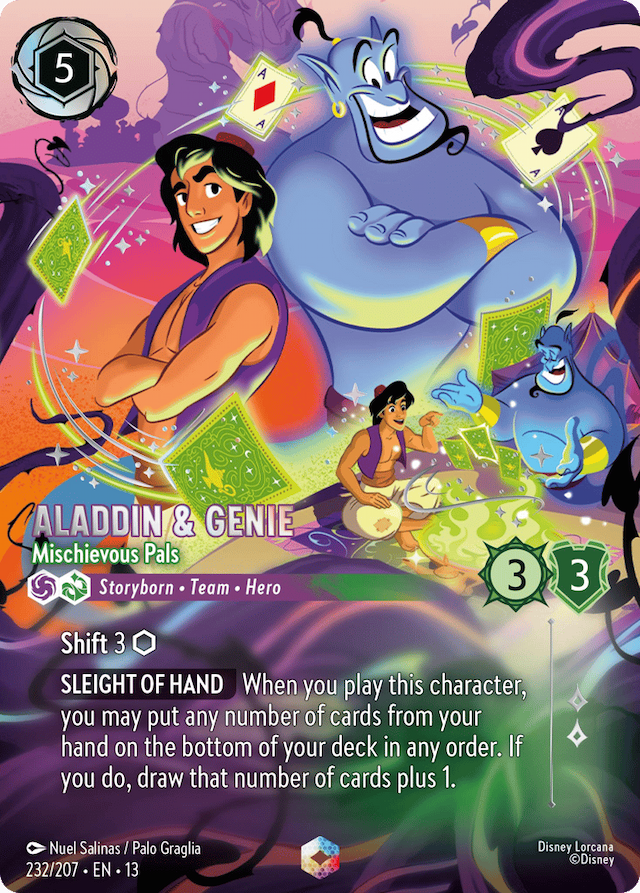 Aladdin & Genie — Attack of the Vine! #232