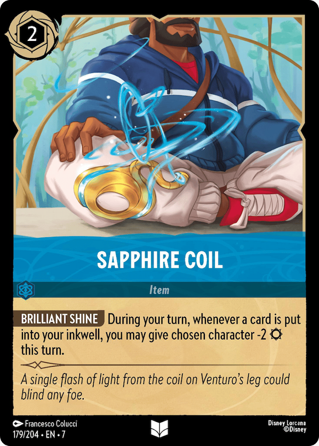 Sapphire Coil — Archazia's Island #179