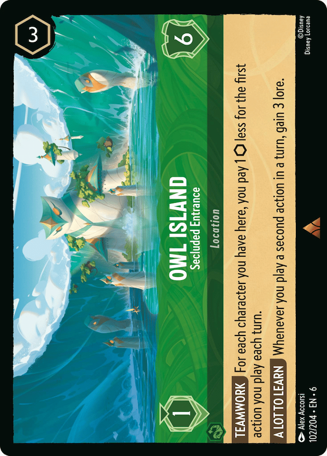 Owl Island — Azurite Sea #102