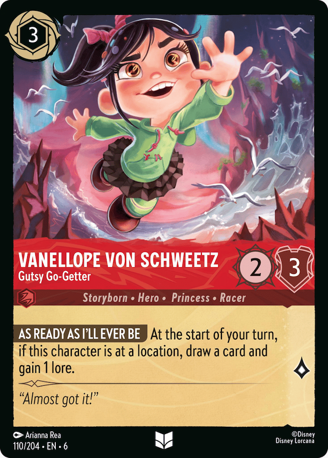 Vanellope von Schweetz — Azurite Sea #110
