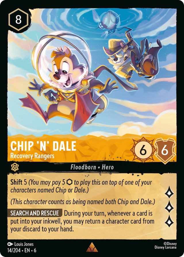 Chip 'n' Dale — Azurite Sea #14