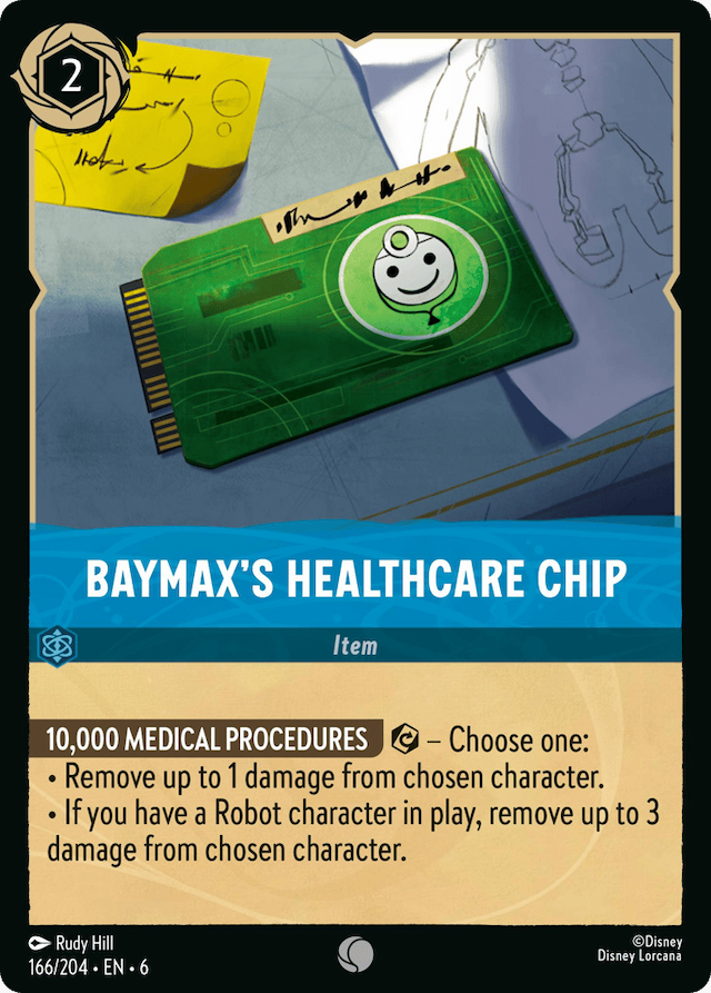 Baymax's Healthcare Chip — Azurite Sea #166