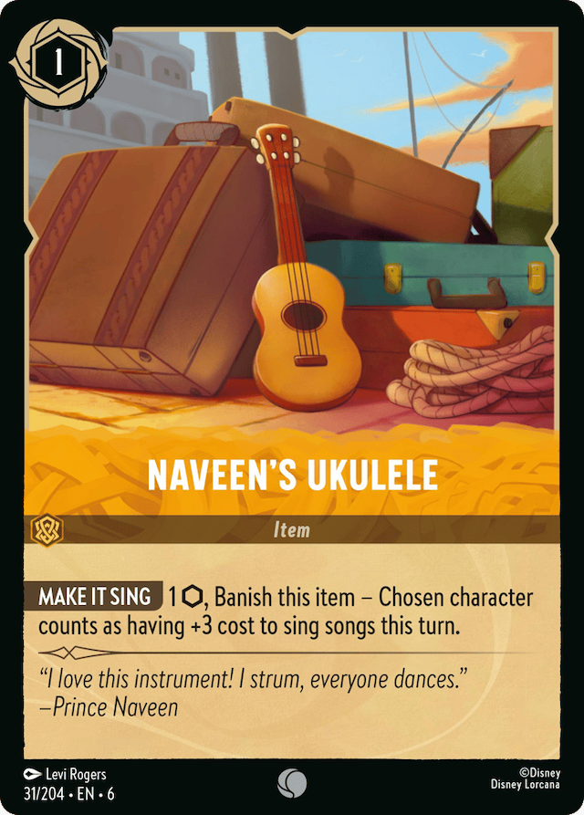Naveen's Ukulele — Azurite Sea #31