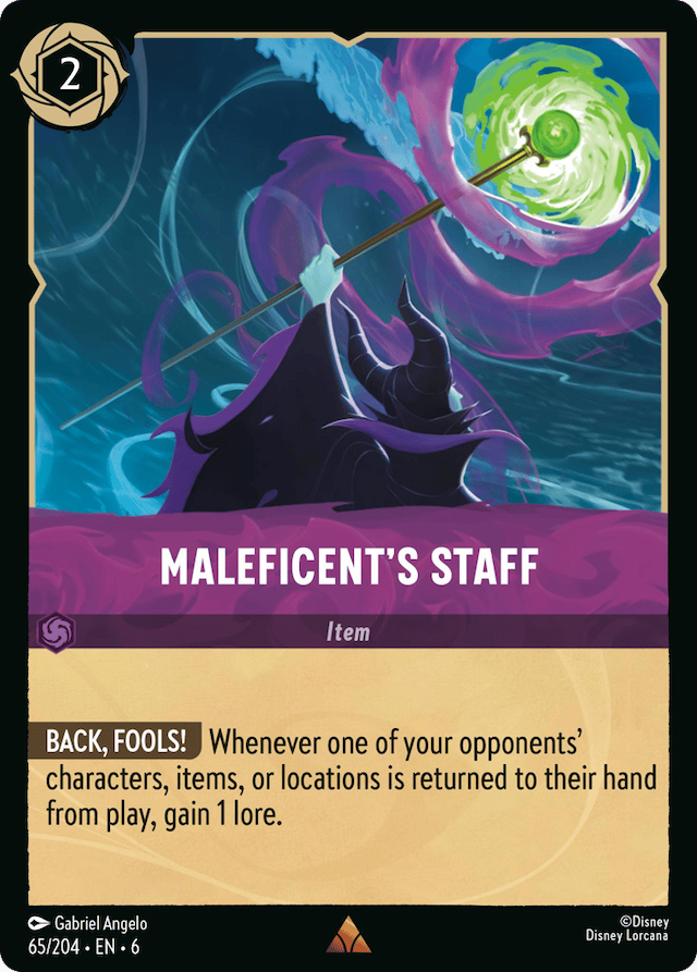 Maleficent's Staff — Azurite Sea #65