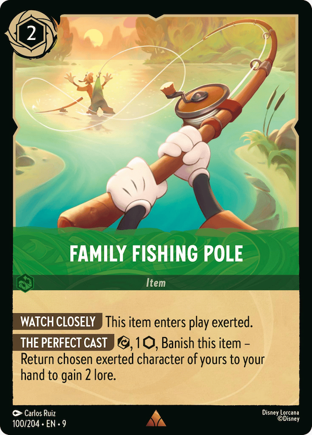 Family Fishing Pole — Fabled #100