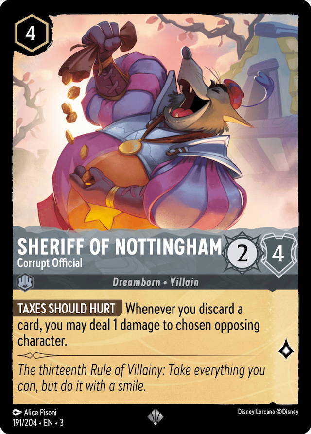 Sheriff of Nottingham — Into the Inklands #191