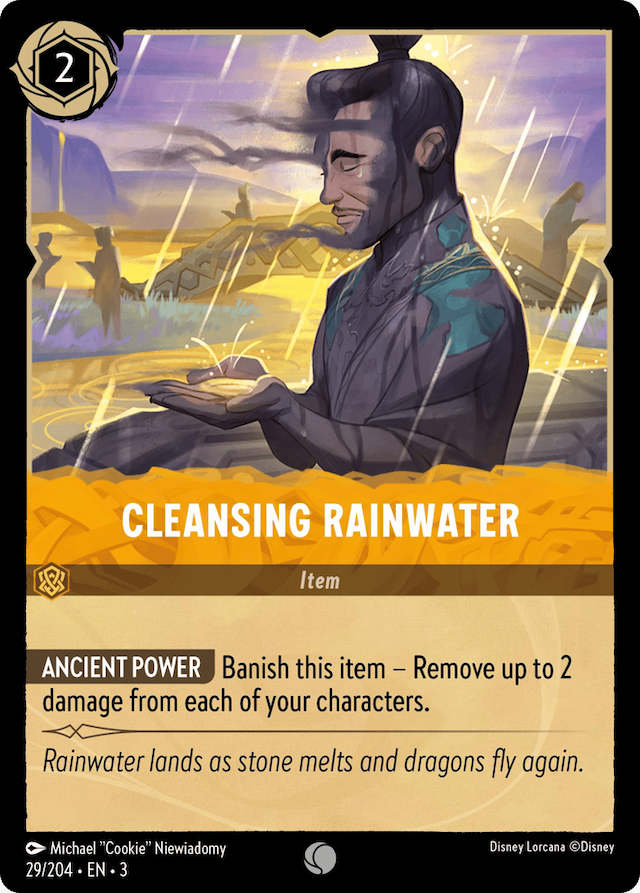 Cleansing Rainwater — Into the Inklands #29