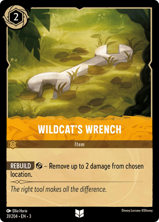 Wildcat's Wrench — Into the Inklands #31