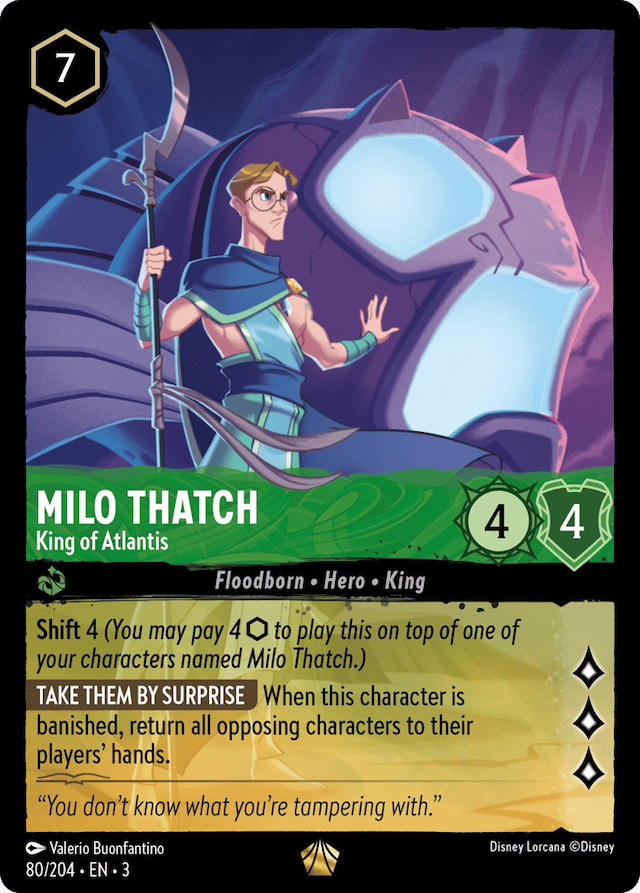 Milo Thatch — Into the Inklands #80