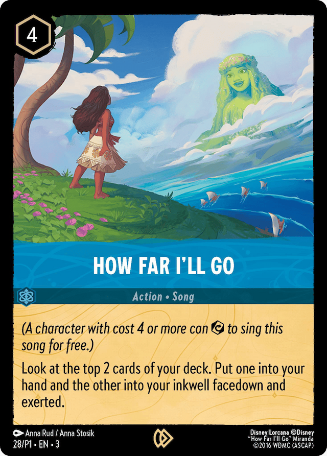 How Far I'll Go — Promo Expansion 1 #28