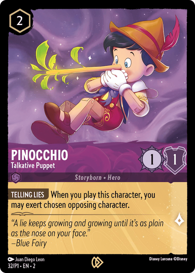 Pinocchio — Promo Expansion 1 #32