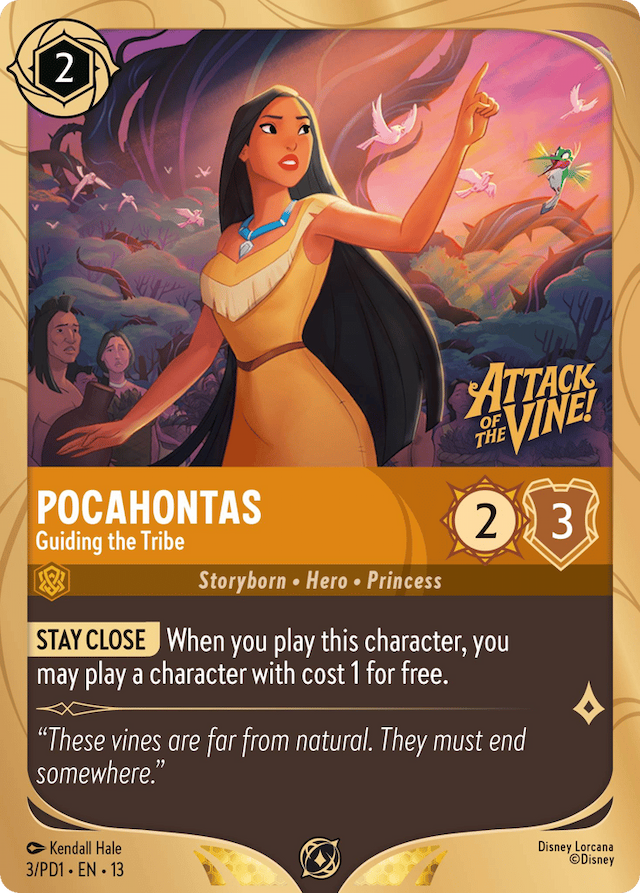 Pocahontas — Product Series 1 #3