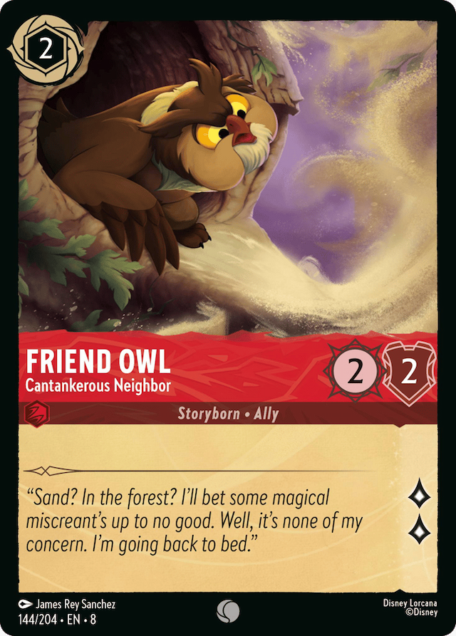 Friend Owl — Reign of Jafar #144