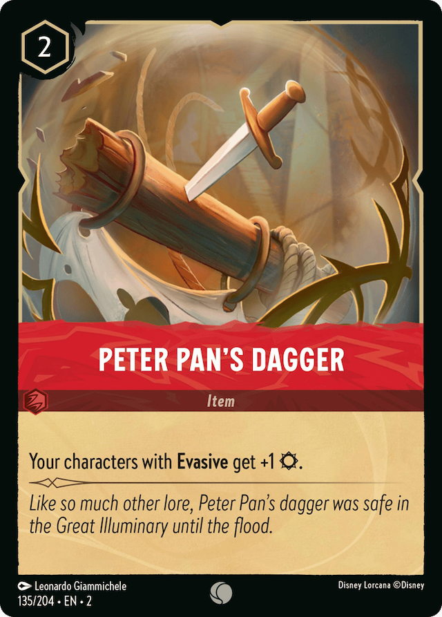 Peter Pan's Dagger — Rise of the Floodborn #135
