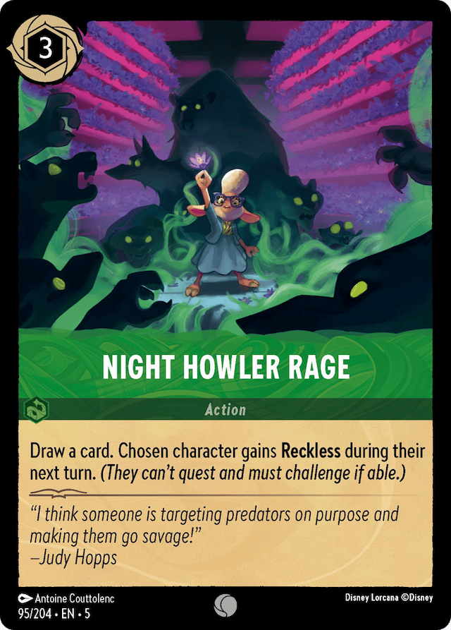 Night Howler Rage — Shimmering Skies #95