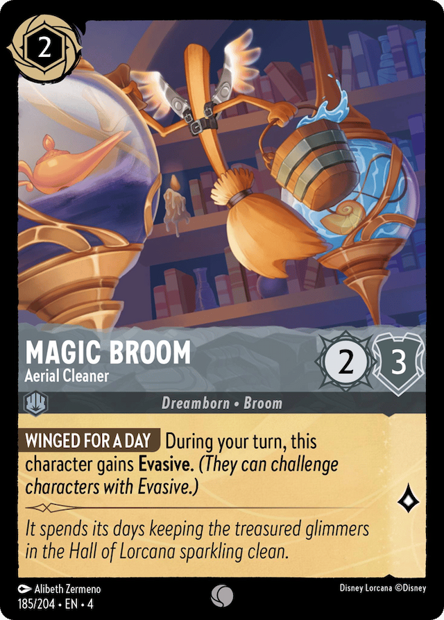 Magic Broom — Ursula's Return #185