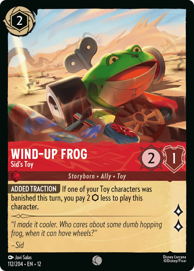 Wind-Up Frog — Wilds Unknown #112