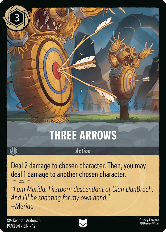 Three Arrows — Wilds Unknown #197