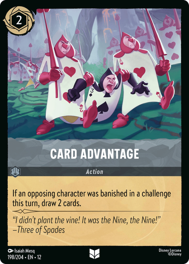 Card Advantage — Wilds Unknown #198