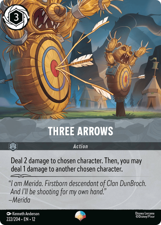 Three Arrows — Wilds Unknown #222