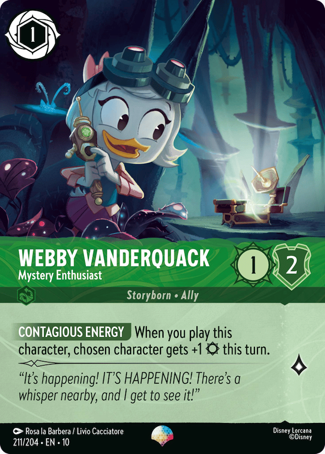 Webby Vanderquack — Whispers in the Well #211